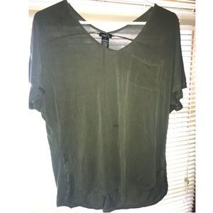 Green olive shirt